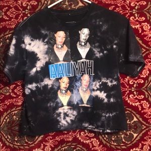 Black tye dye shirt!